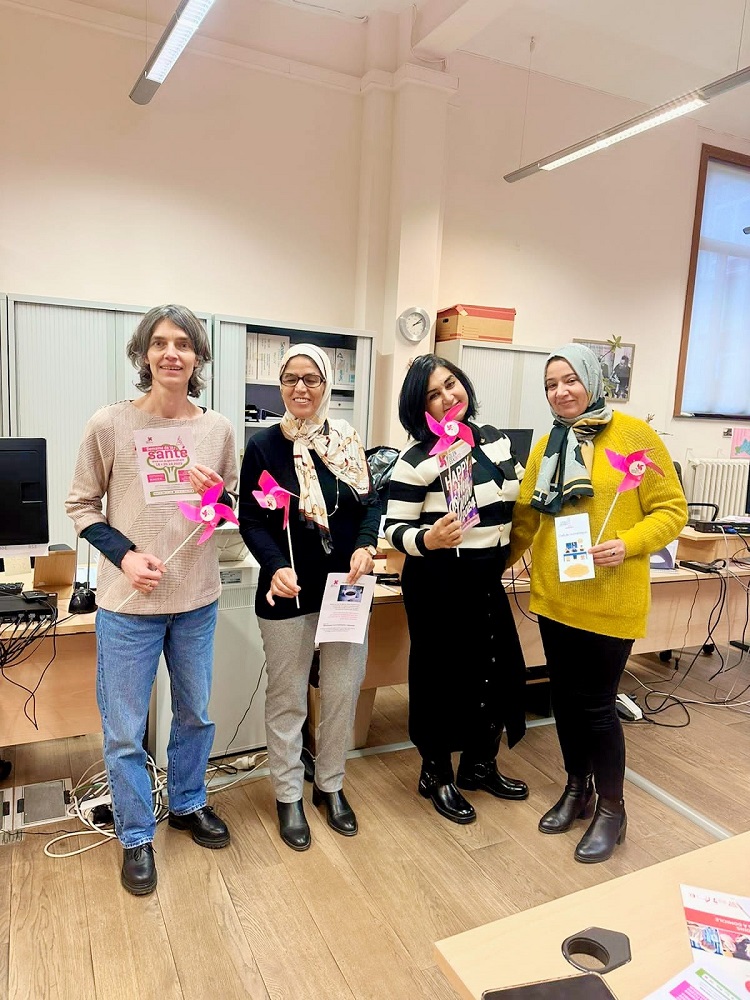 Une visite de travail de commune de moqrissat à Molembeek, Belgique