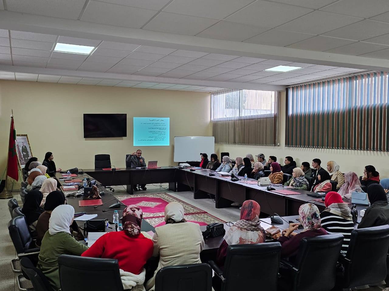 حصة تكوينية في علوم التربية